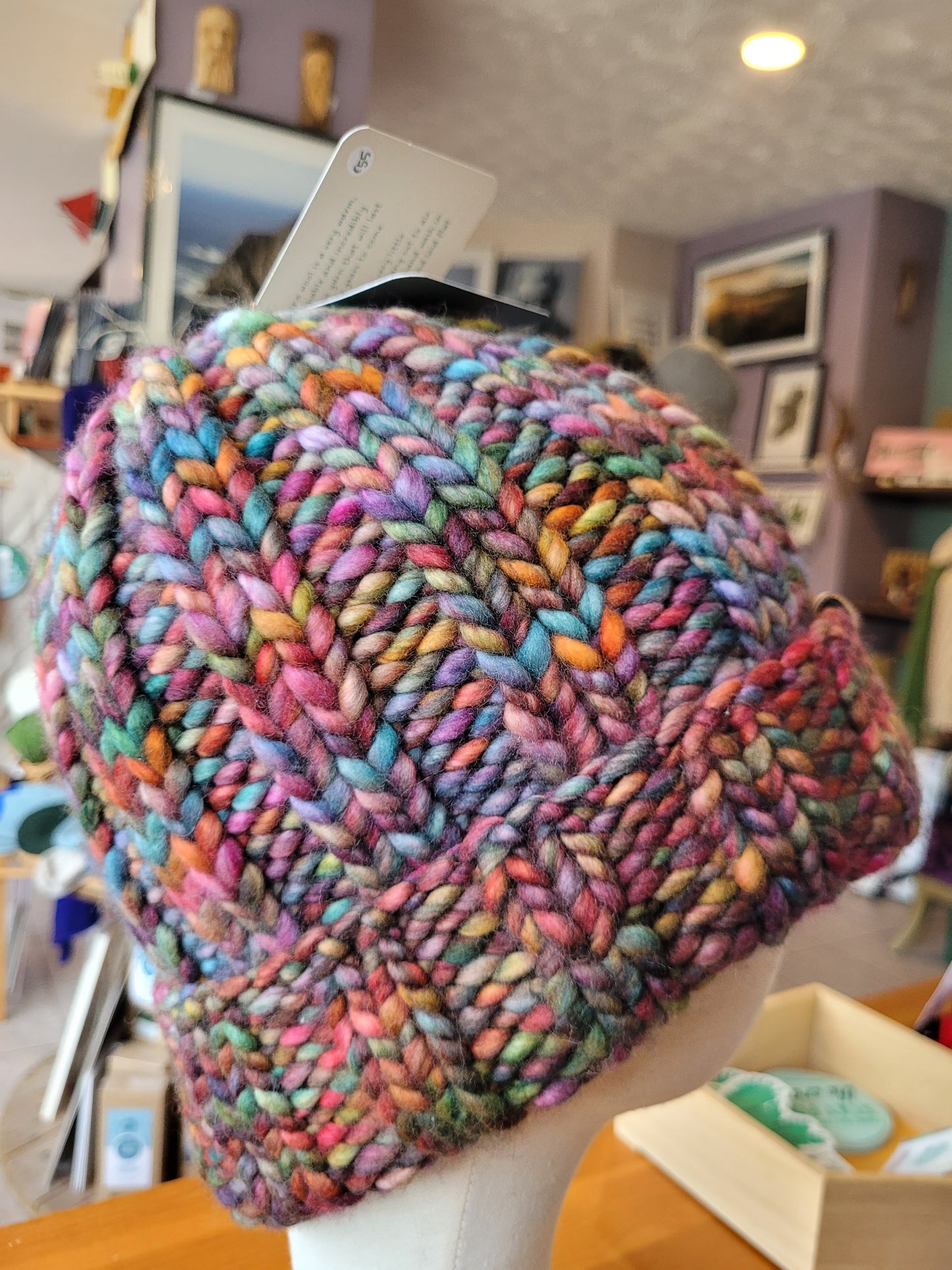 Ocean Weave - Hand Dyed Beanies