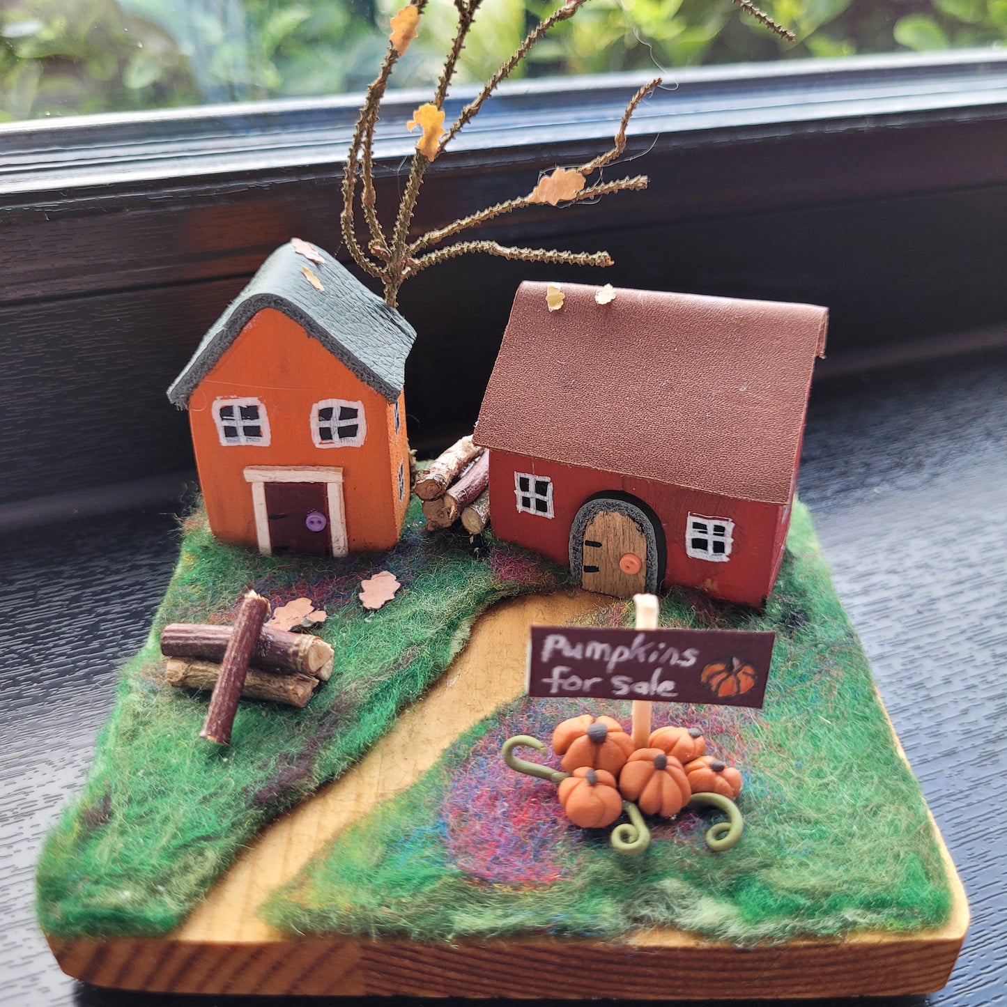Miniature Autumn Houses - Asgard Arts