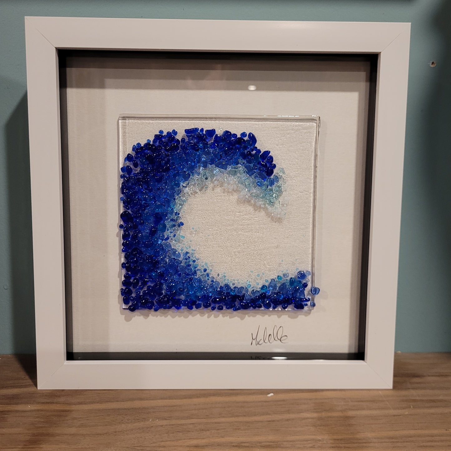Fused Glass Framed Art - Michelle Brady Studio