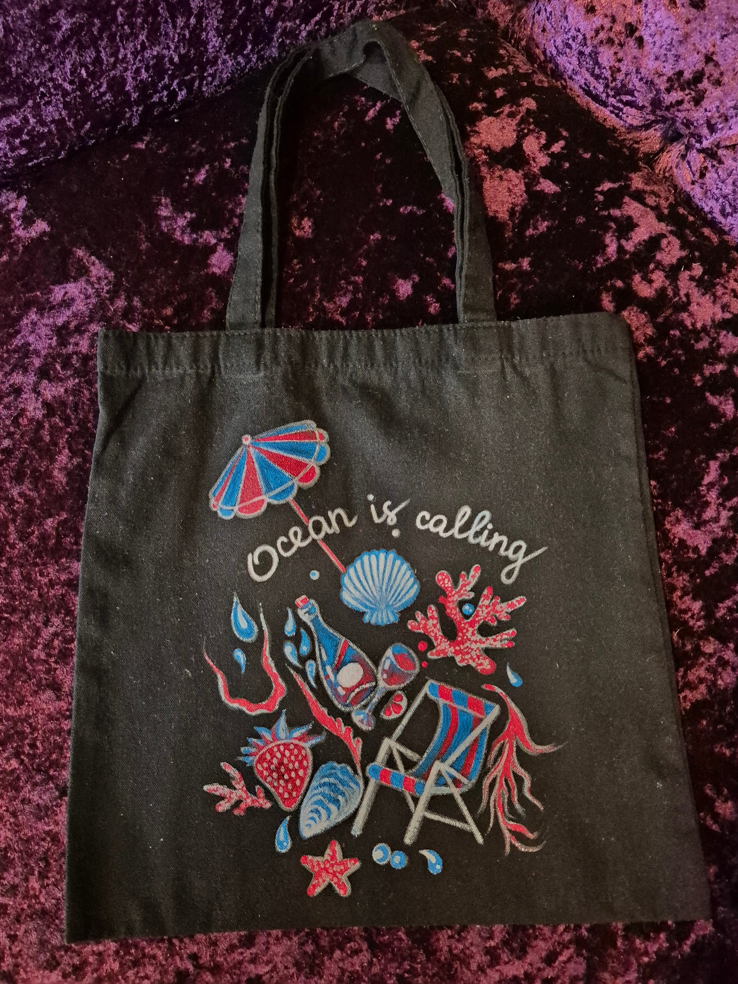 Hand Painted Tote Bags