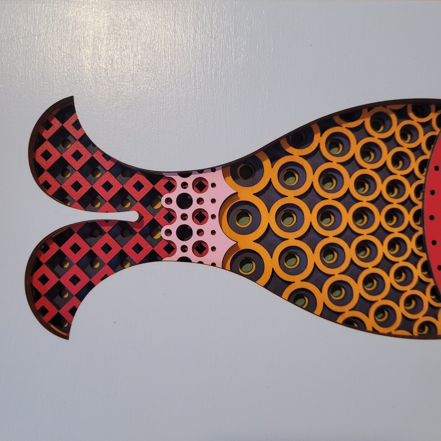 Seven2 Art - Wall Art - Samantha, geometric fish