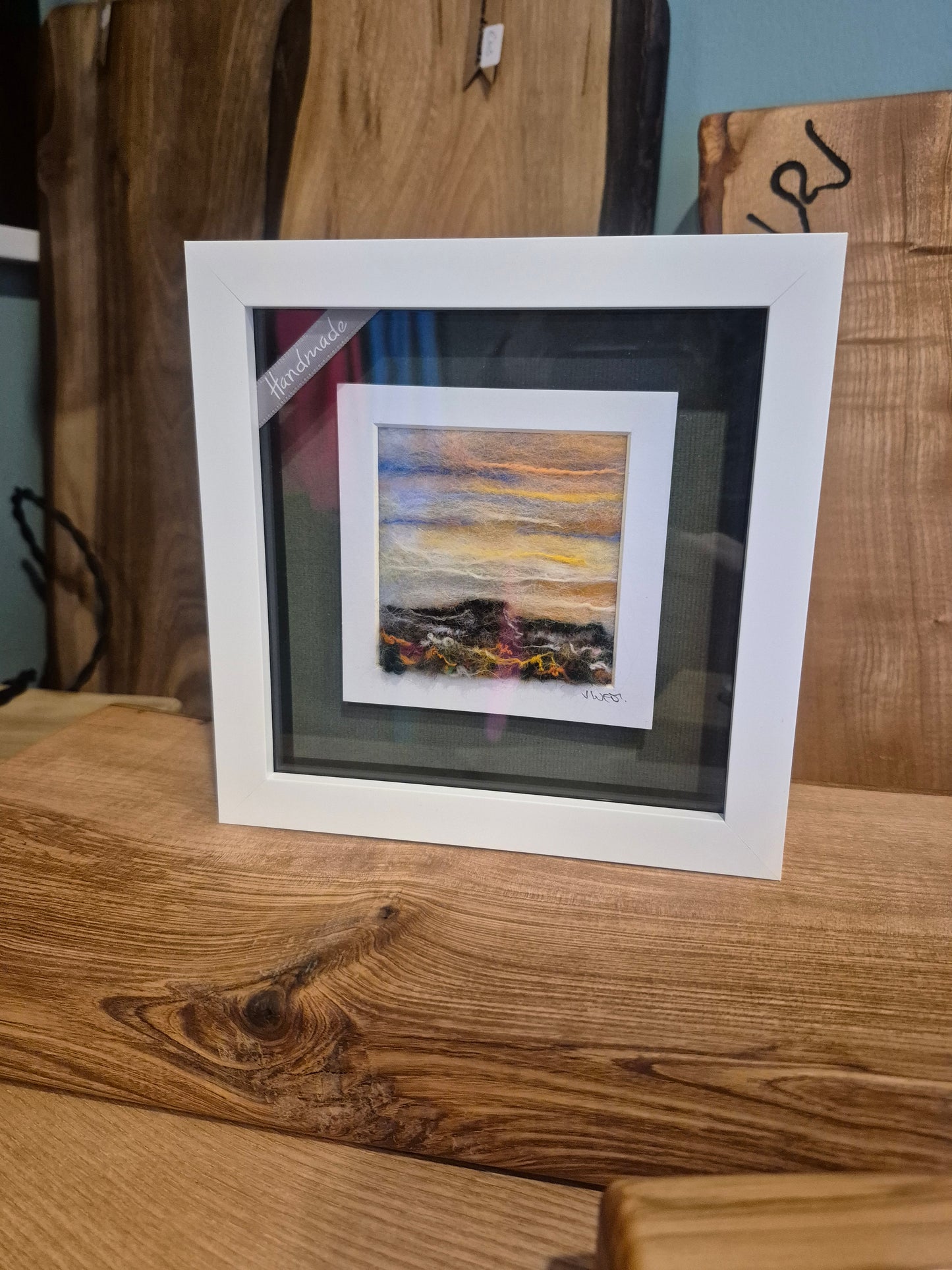 Framed Felted Scenery - Lough Melvin Studios