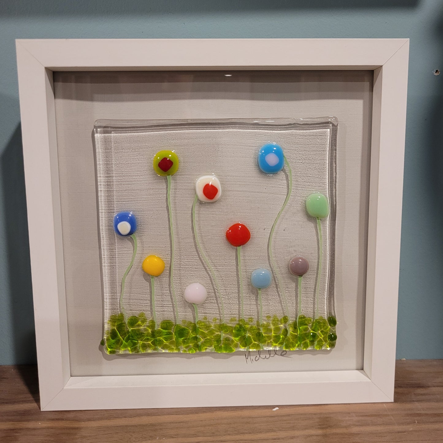 Fused Glass Framed Art - Michelle Brady Studio