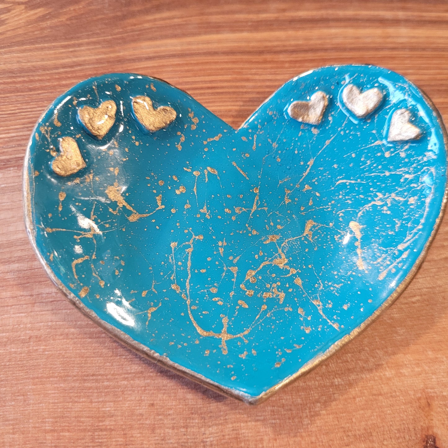 Heart trinket dish