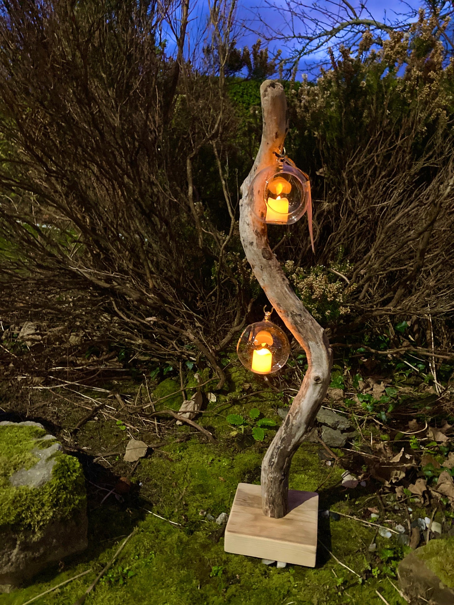 Driftwood Lantern - Lough Melvin Studios