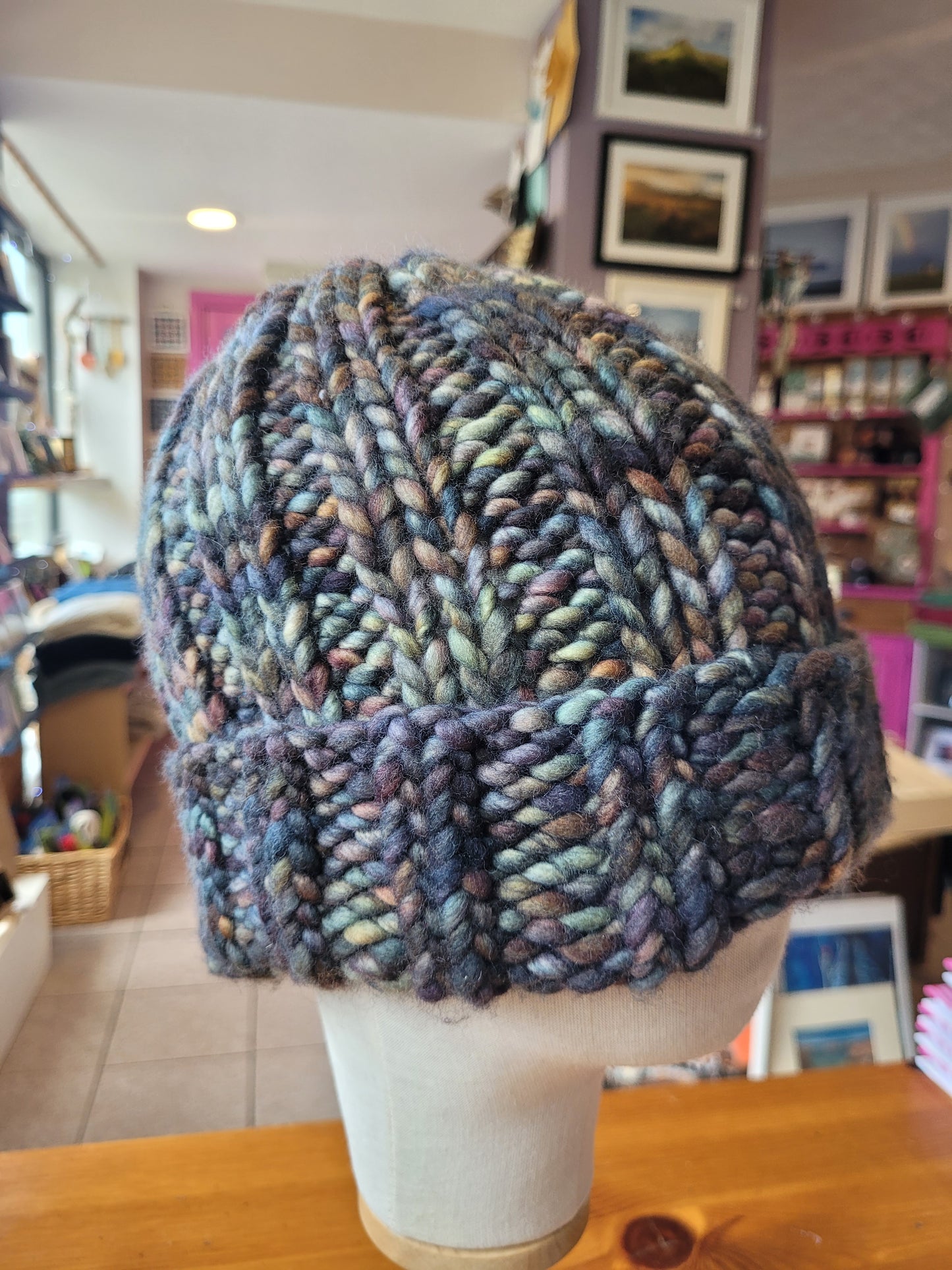 Ocean Weave - Hand Dyed Beanies