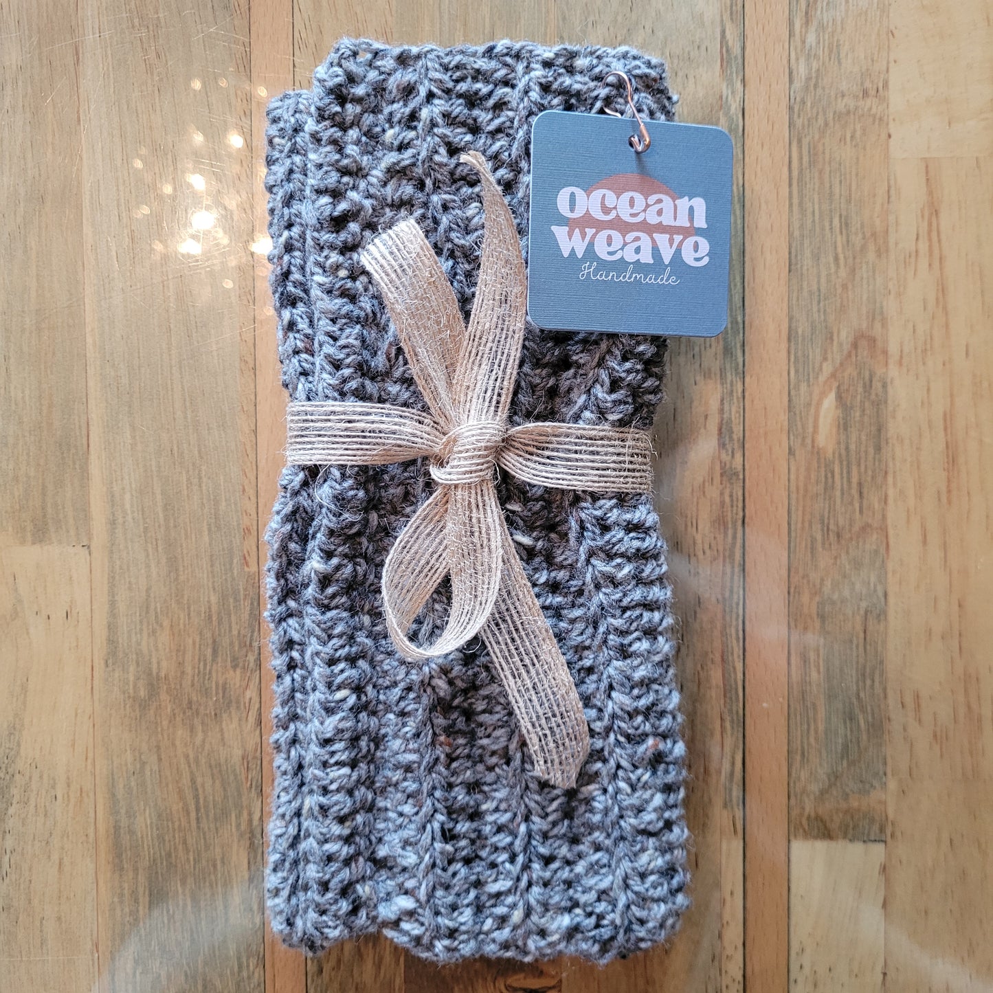 Ocean Weave - 100% Merino Wool Mittens