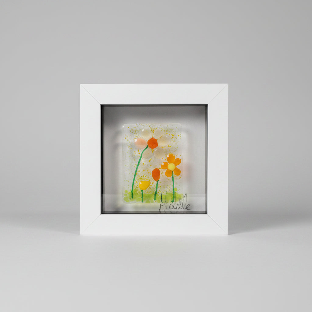 Fused Glass Framed Art - Michelle Brady Studio