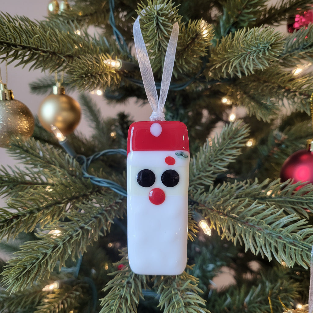 Fused Glass Christmas Tree Decorations - Michelle Brady Studio