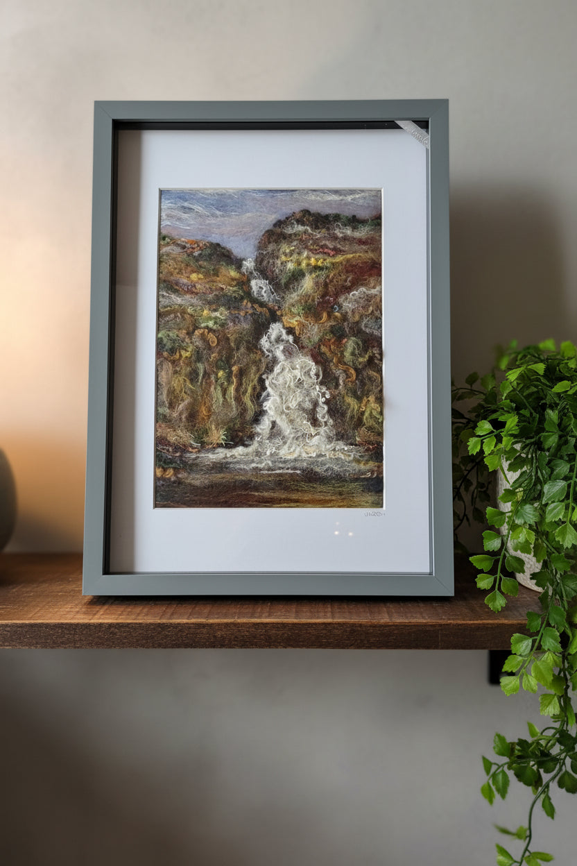 Framed Felted Scenery - Lough Melvin Studios