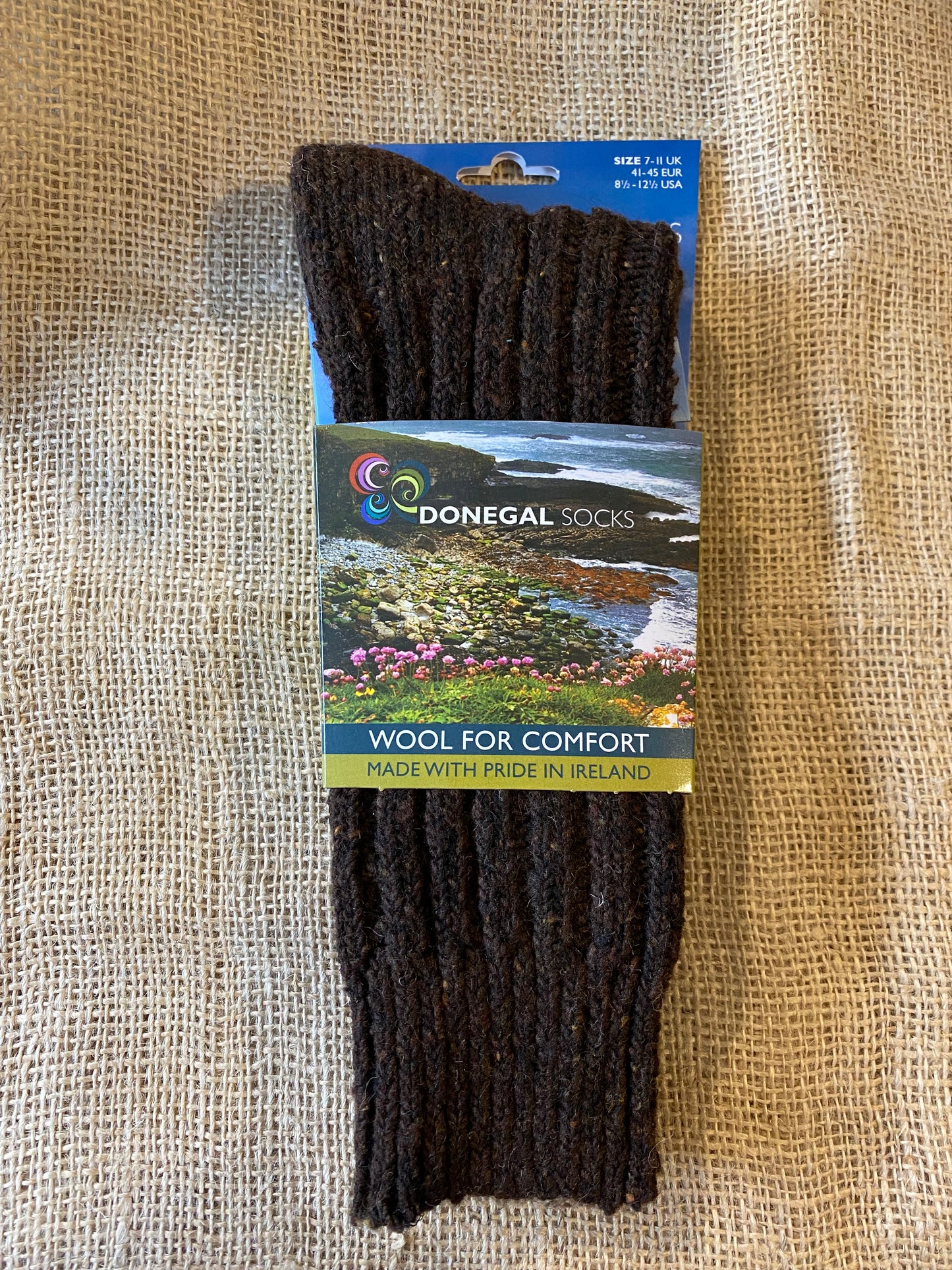 Traditional Donegal Wool Socks