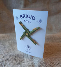 Load image into Gallery viewer, St. Brigid Cross Pin Card
