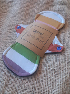 Re-useable cloth pads