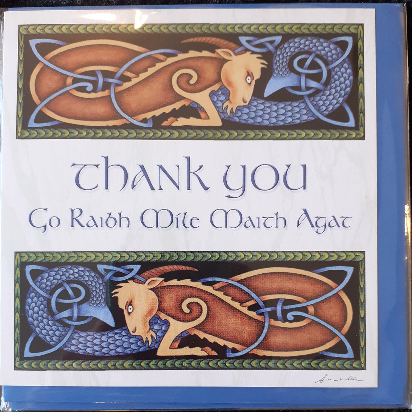 Celtic Greeting Cards (As Gaelige/In Irish)