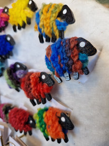 Lizzy C Sheep ~ Brooches