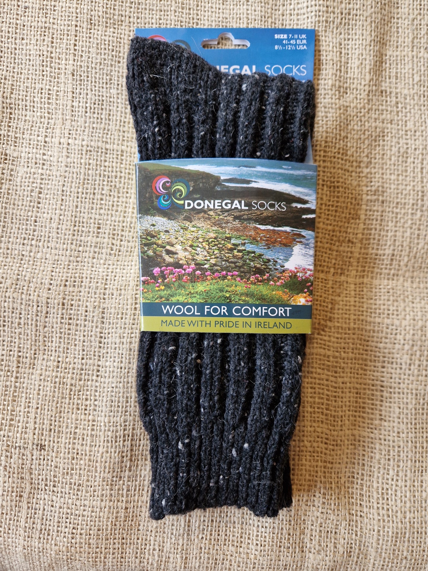 Traditional Donegal Wool Socks