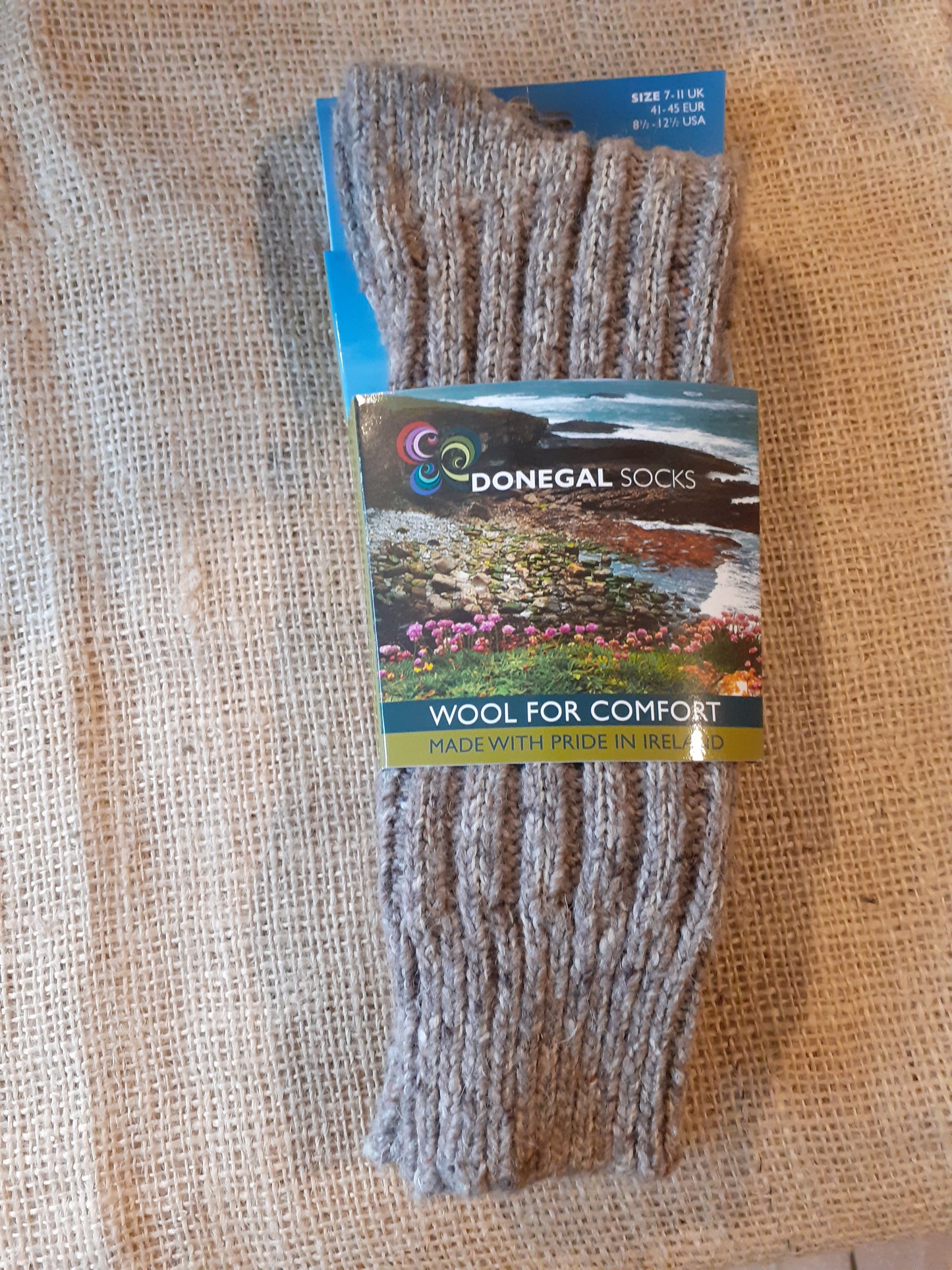 Traditional Donegal Wool Socks