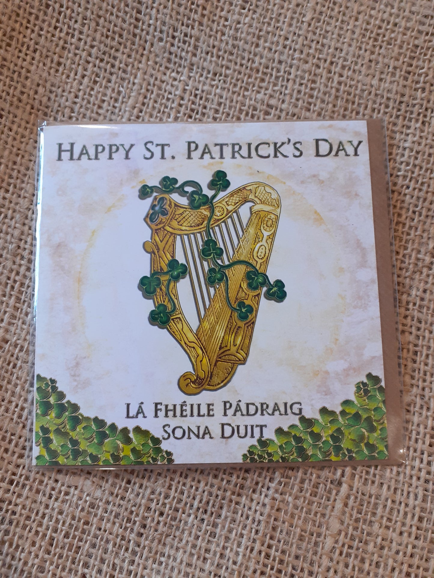 Celtic Greeting Cards (As Gaelige/In Irish)