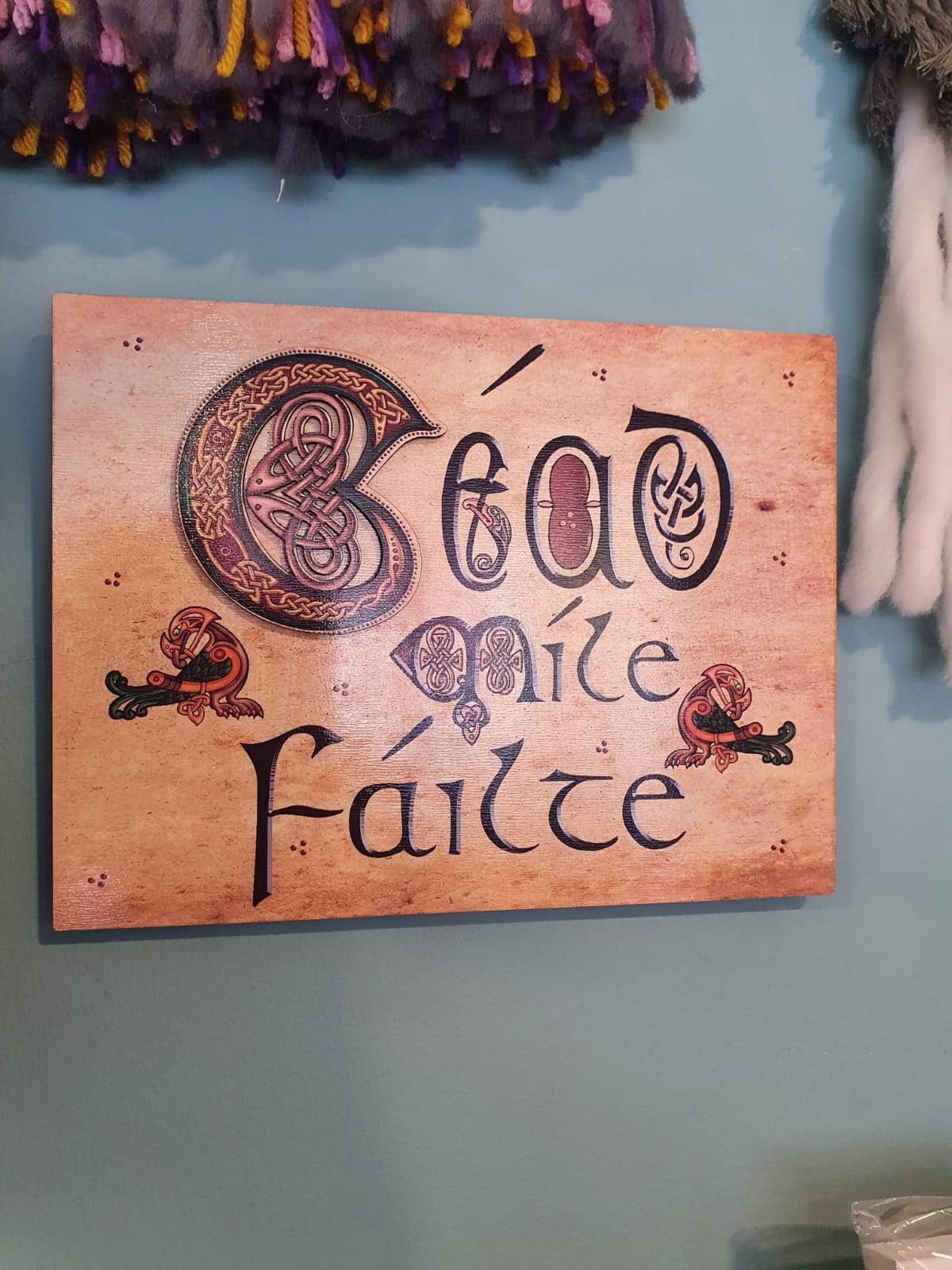 Celtic Wooden Wall Plaques