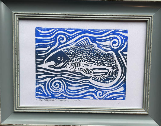 Wild Atlantic Salmon - Framed