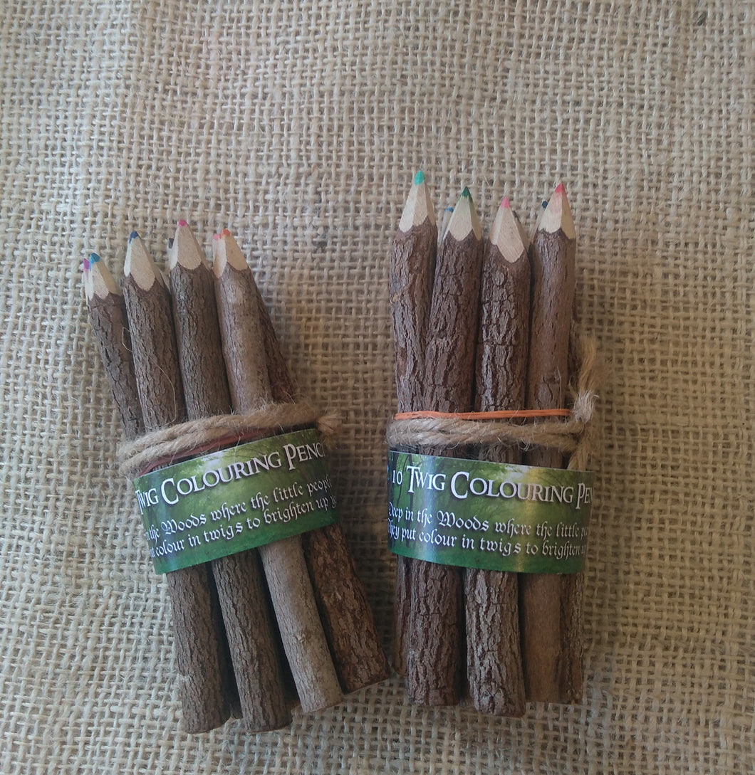 Celtic Twig colouring pencils