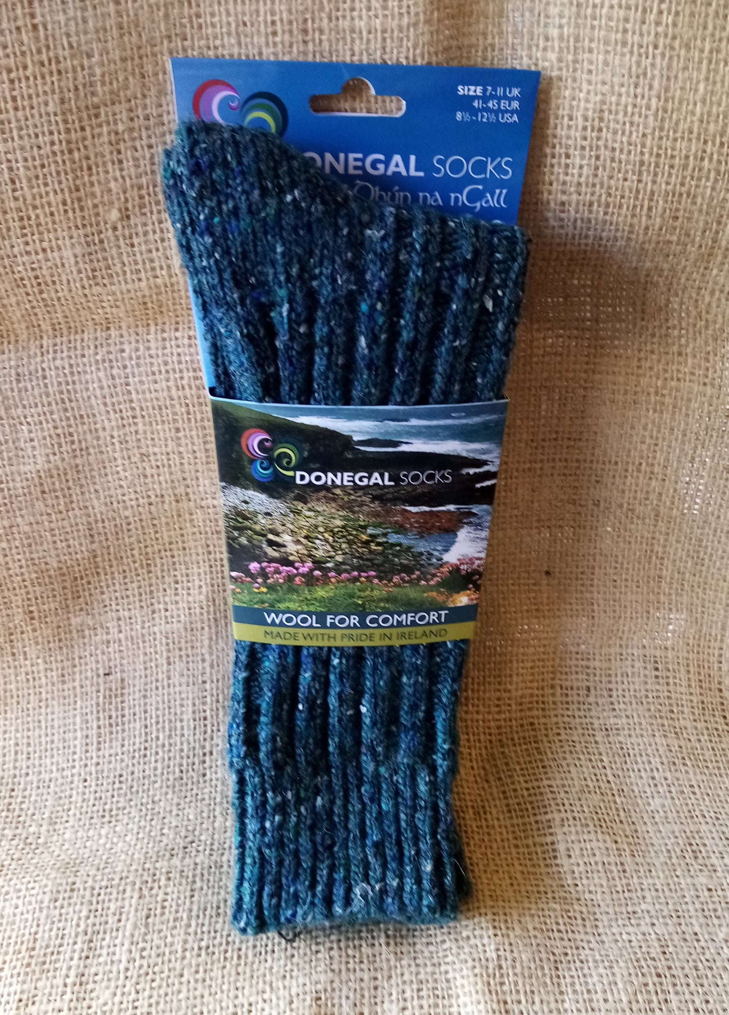 Traditional Donegal Wool Socks