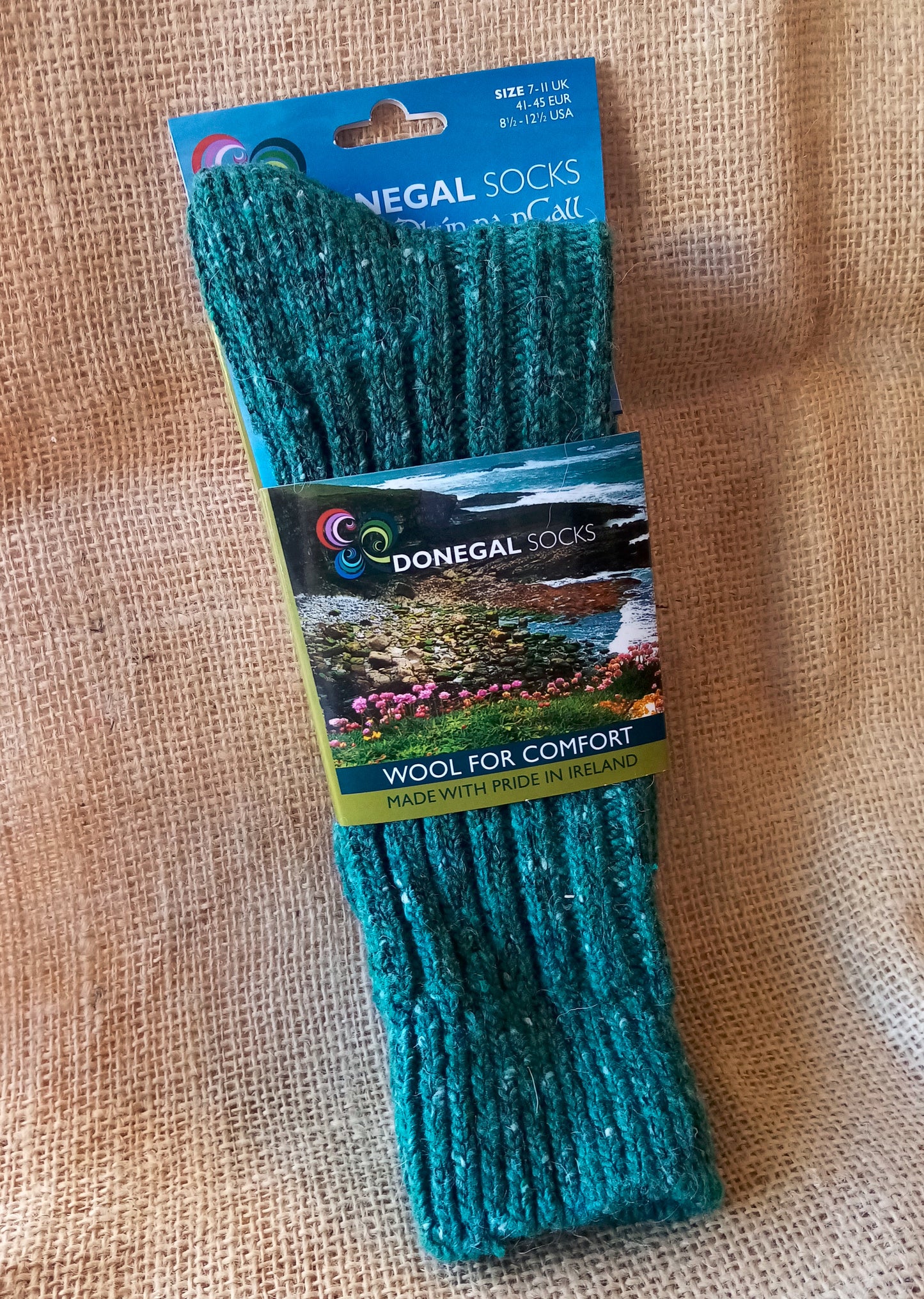 Traditional Donegal Wool Socks