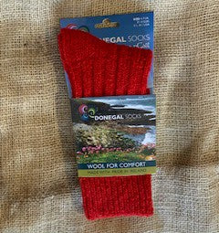 Traditional Donegal Wool Socks