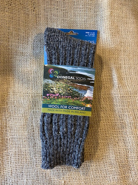 Traditional Donegal Wool Socks