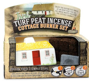 Irish Cottage Turf Incense Burner