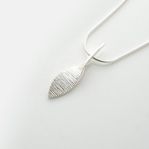 Bean Ri | Sterling Silver Pendant | Small